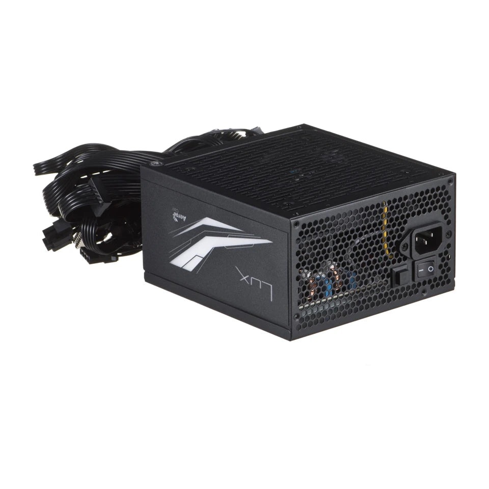 Alimentatore Aerocool Lux RGB 550M 550 W Nero