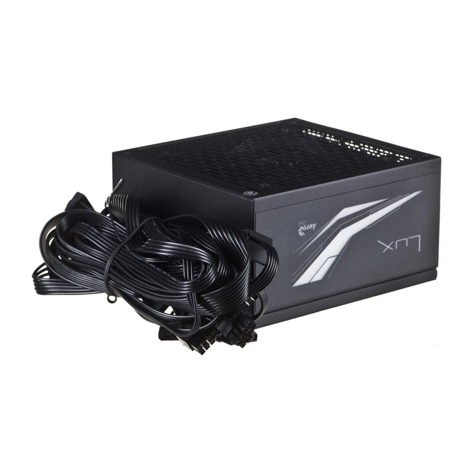 Alimentatore Aerocool Lux RGB 550M 550 W Nero