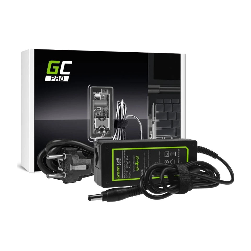 Adattatore/inverter di alimentazione Green Cell AD25P da interno 65 W nero