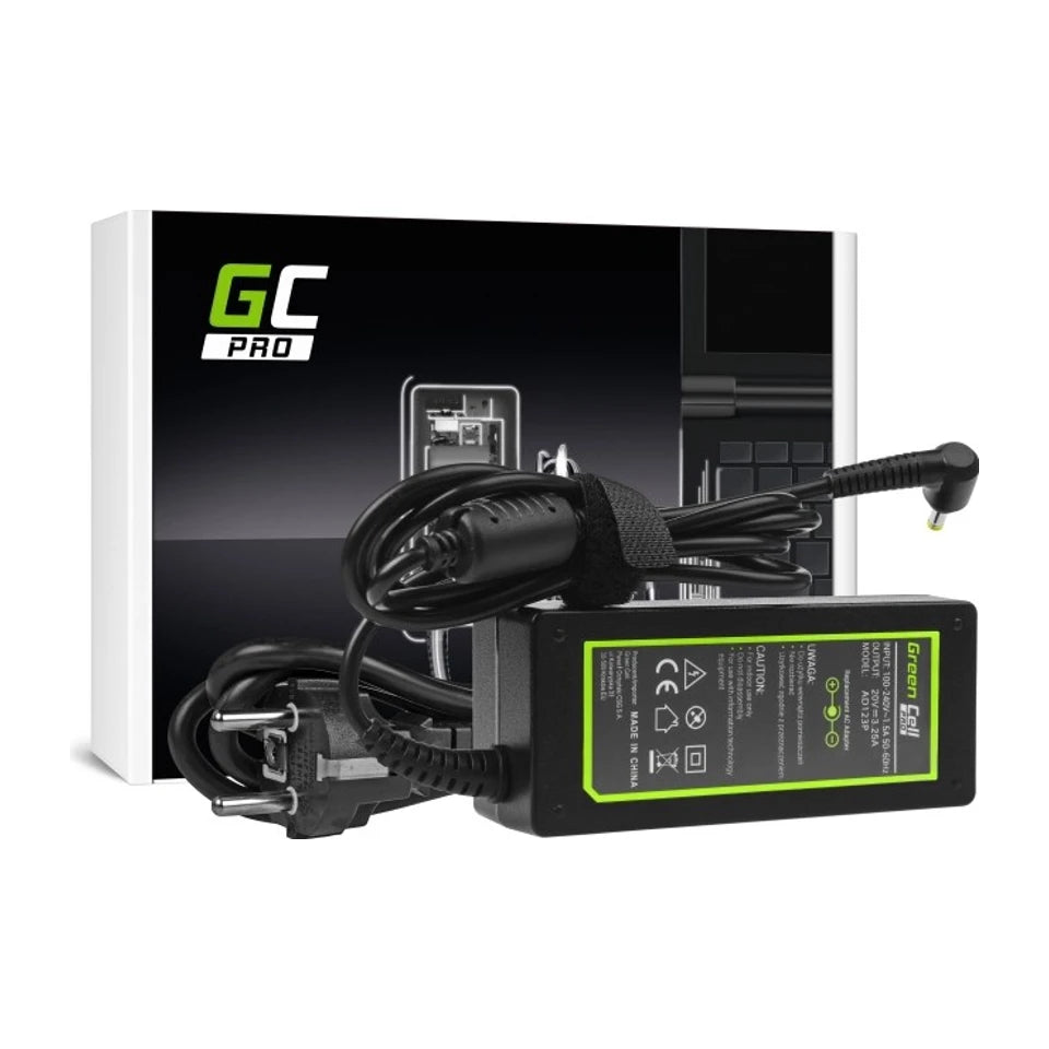 Adattatore/inverter Green Cell AD123P da interno 65 W nero