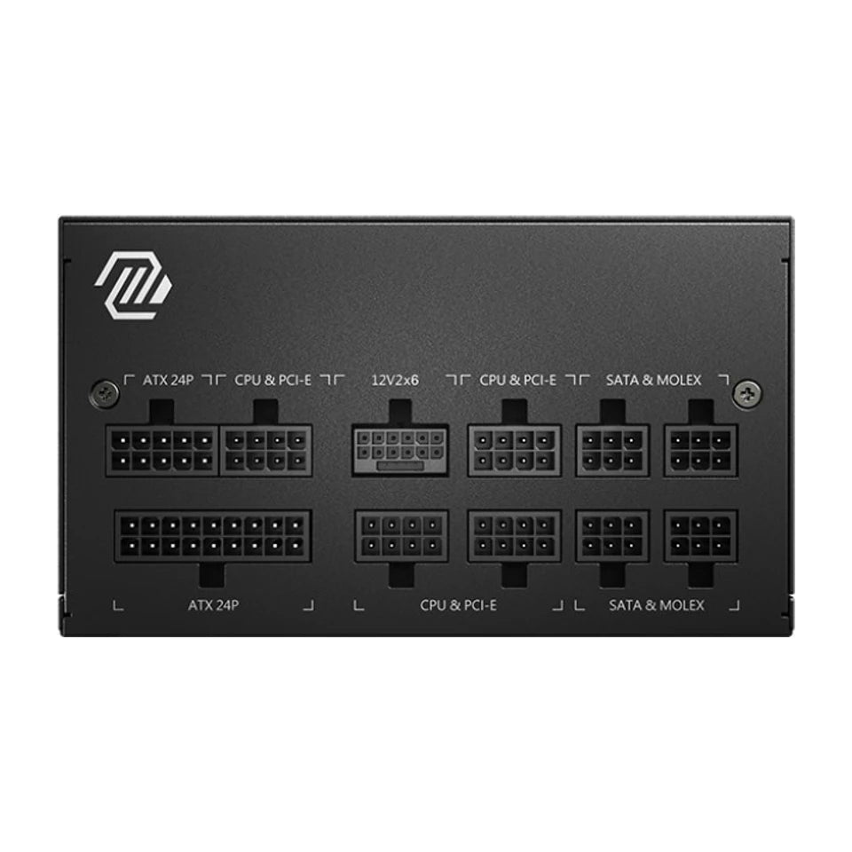 Unità di alimentazione MSI MAG A850GL PCIE5 850 W 20+4 pin ATX ATX nera