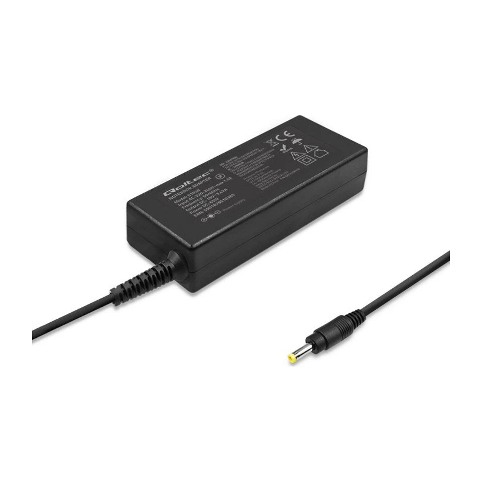 Adattatore/inverter di alimentazione Qoltec 51038 da interno 65 W nero