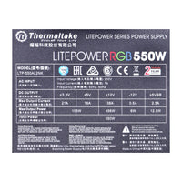 Alimentatore per computer THERMALTAKE LITEPOWER RGB 550W, 24-pin