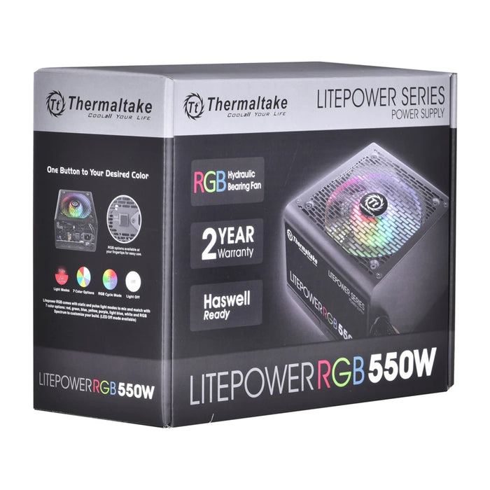 Alimentatore per computer THERMALTAKE LITEPOWER RGB 550W, 24-pin