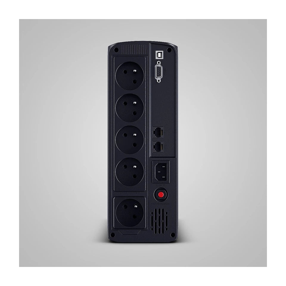 CyberPower Tracer III VP1200ELCD-FR gruppo di continuità (UPS) Line-Interactive 1.2 kVA 720 W 5 prese AC