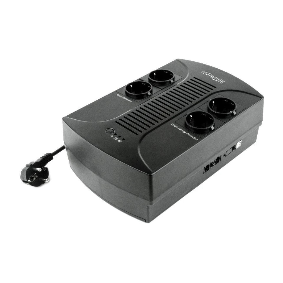 EnerGenie EG-UPS-001 alimentatore di emergenza (UPS) Line-Interactive 0,65 kVA 390 W 4 prese AC