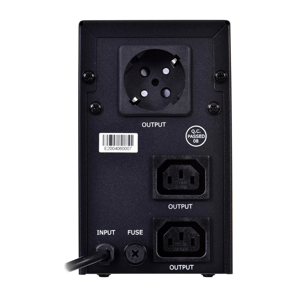 Gembird EG-UPS-031 alimentatore di emergenza (UPS) 0,65 kVA 390 W 3 prese AC