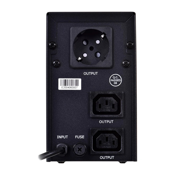 Gembird EG-UPS-031 alimentatore di emergenza (UPS) 0,65 kVA 390 W 3 prese AC