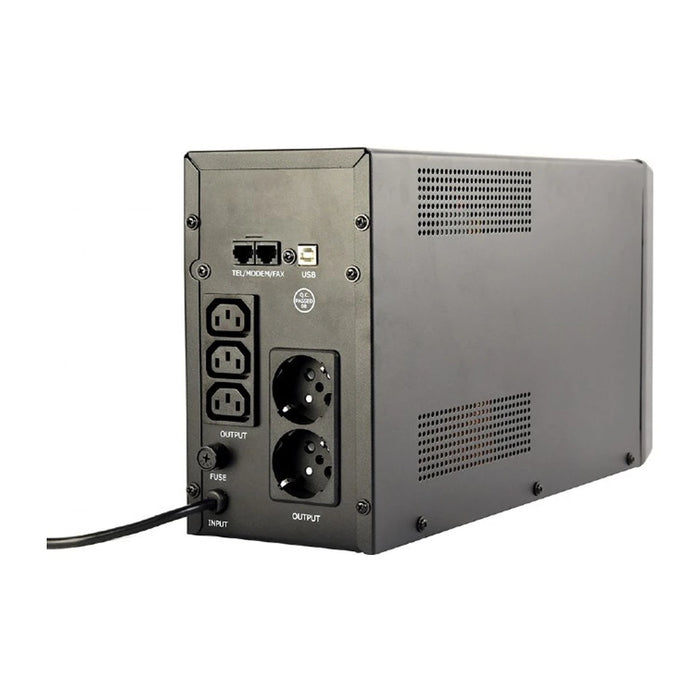 Gembird EG-UPS-035 alimentatore di emergenza (UPS) Line-Interactive 2 kVA 1200 W 5 prese AC