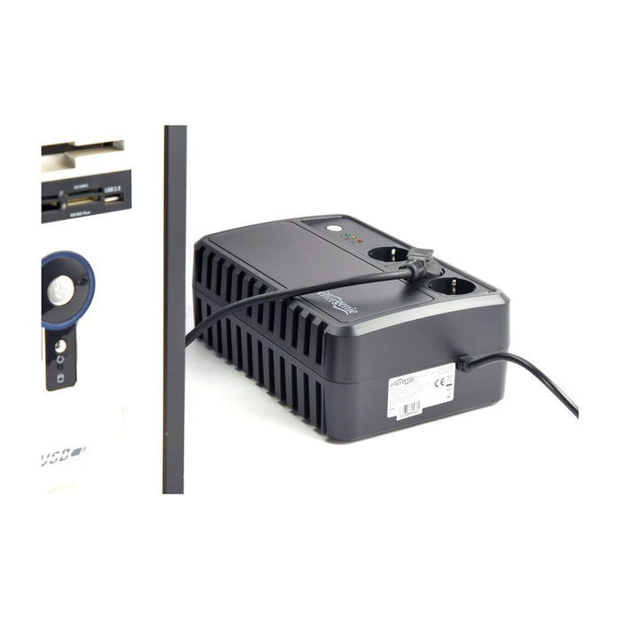 Gembird EG-UPS-3SDT800-01 alimentatore di emergenza (UPS) Line-Interactive 0,8 kVA 480 W 3 prese AC