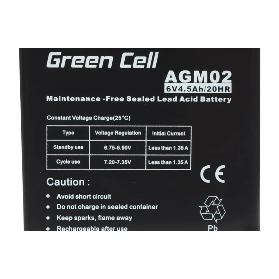 Batteria UPS al piombo sigillata Green Cell AGM02 (VRLA)