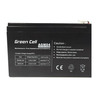 Batteria UPS Green Cell AGM04 al piombo sigillata (VRLA) 12 V 7 Ah