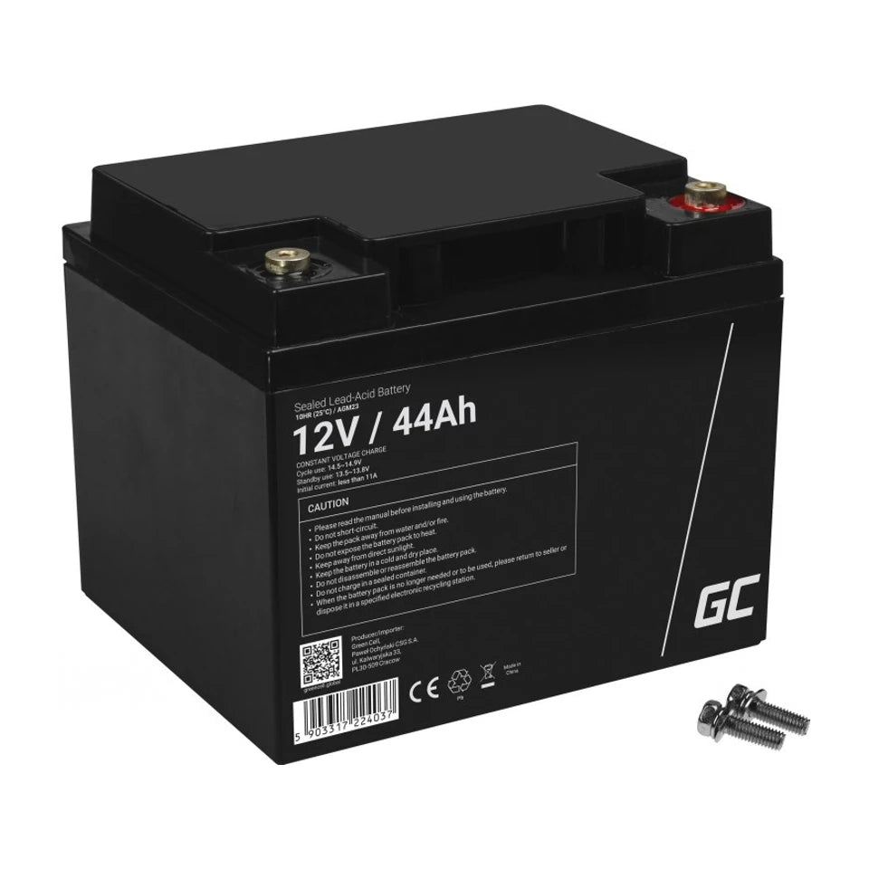 Batteria UPS al piombo sigillata Green Cell AGM23 (VRLA) 12 V 44 Ah