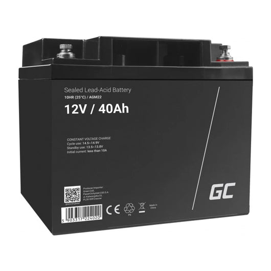 Batteria UPS al piombo sigillata Green Cell AGM22 (VRLA) 12 V 40 Ah
