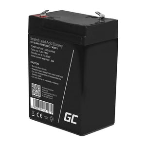 Batteria UPS Green Cell AGM11 al piombo sigillata (VRLA) 6 V 5 Ah