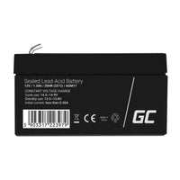 Batteria UPS al piombo sigillata Green Cell AGM17 (VRLA) 12 V 1.2 Ah