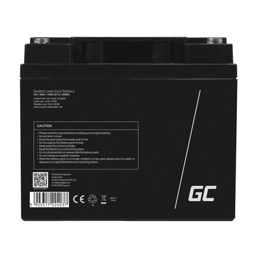 Batteria UPS al piombo sigillata Green Cell AGM23 (VRLA) 12 V 44 Ah