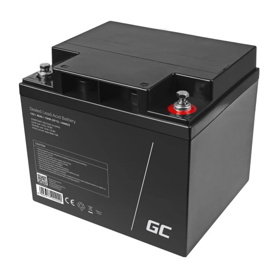 Batteria UPS al piombo sigillata Green Cell AGM22 (VRLA) 12 V 40 Ah