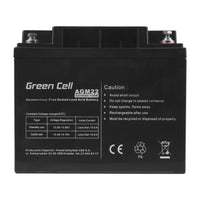 Batteria UPS al piombo sigillata Green Cell AGM22 (VRLA) 12 V 40 Ah