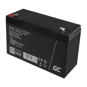 Batteria UPS al piombo sigillata Green Cell AGM40 (VRLA) 6 V 15 Ah