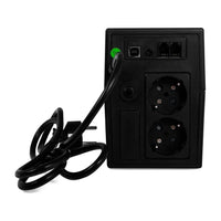 Green Cell UPS01LCD alimentatore di energia ininterrotta (UPS) Line-Interactive 0,6 kVA 360 W 2 prese AC