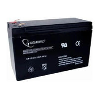 Batteria al gel Gembird BAT-12V9AH, universale 12V/9AH