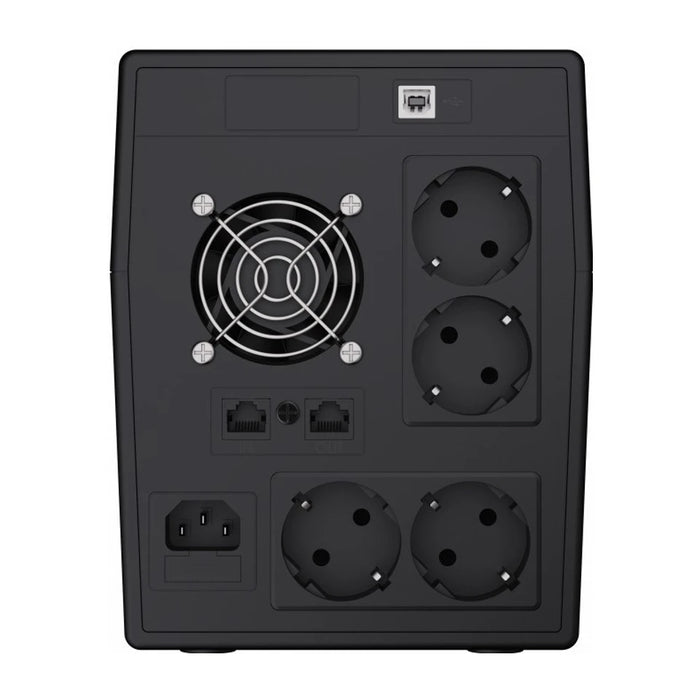 Green Cell UPS05 alimentatore di energia ininterrotta (UPS) Line-Interactive 3 kVA 1200 W 5 prese AC