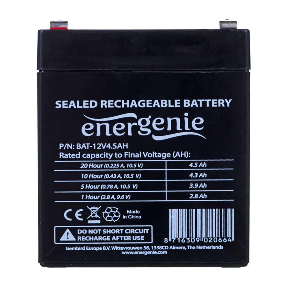 Batteria UPS Gembird BAT-12V4.5AH 12 V