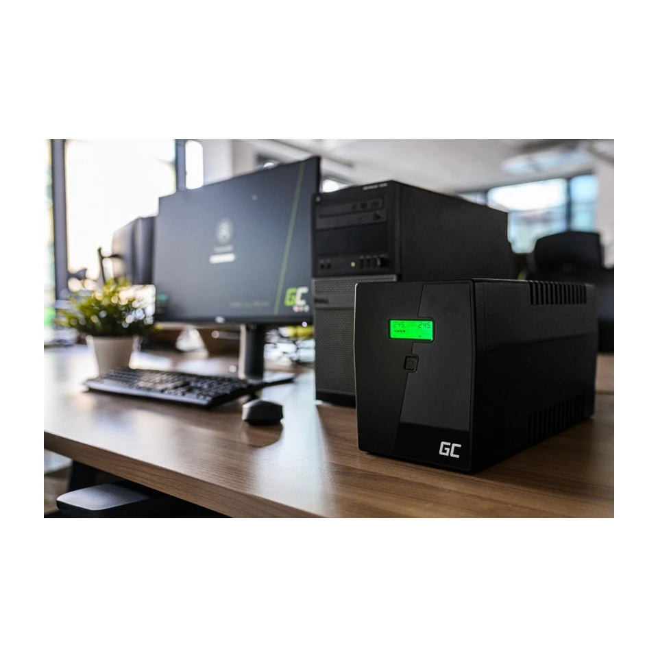 Green Cell UPS05 alimentatore di energia ininterrotta (UPS) Line-Interactive 3 kVA 1200 W 5 prese AC