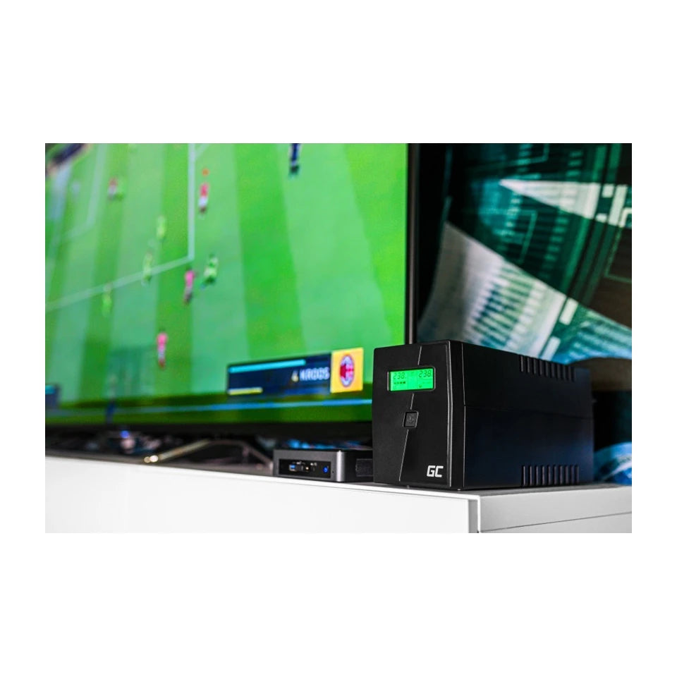 Green Cell UPS05 alimentatore di energia ininterrotta (UPS) Line-Interactive 3 kVA 1200 W 5 prese AC