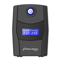 PowerWalker VI 600 STL Line-Interactive 0.6 kVA 360 W 2 prese AC