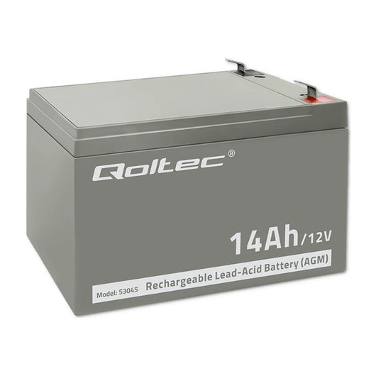Batteria Qoltec 53045 AGM | 12V | 14Ah