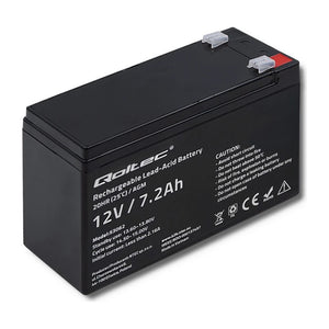 Batteria Qoltec 53062 AGM | 12V | 7,2 Ah | max 108A