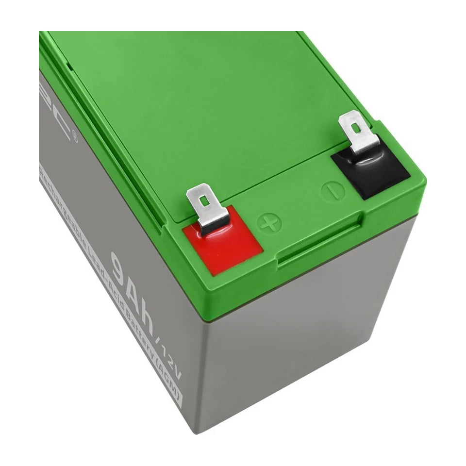 Batteria Qoltec 53031 AGM | 12V | 9Ah