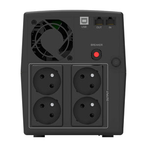 Alimentatore di emergenza PowerWalker VI 1500 STL (UPS) Line-Interactive 1500 VA 900 W 4 prese AC