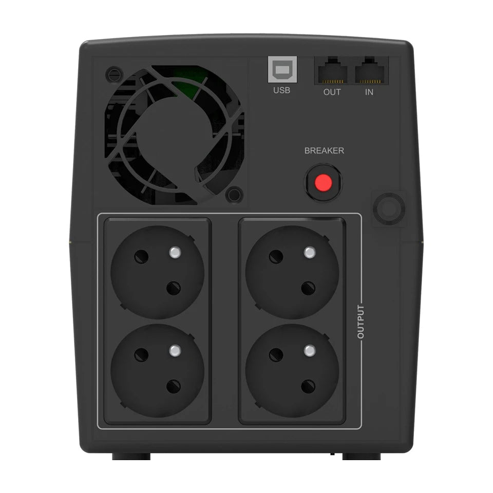 Alimentatore di emergenza PowerWalker VI 1500 STL (UPS) Line-Interactive 1500 VA 900 W 4 prese AC