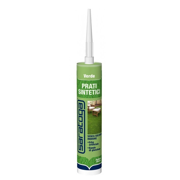 ADESIVO SIGILLANTE PRATI SINTETICI 290ML VERDE.