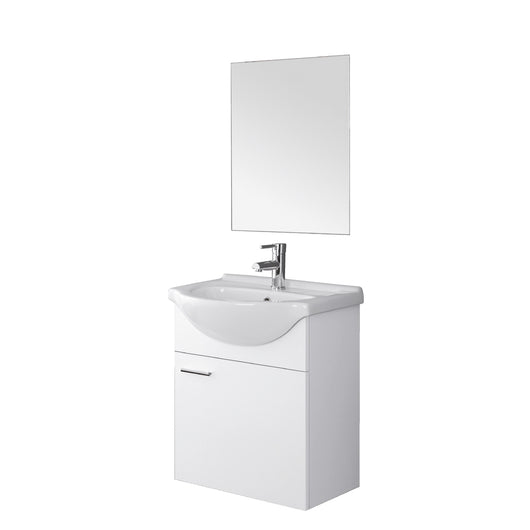 BAGNO STELLA 56X45XH64CM SOSPESO BIANCO