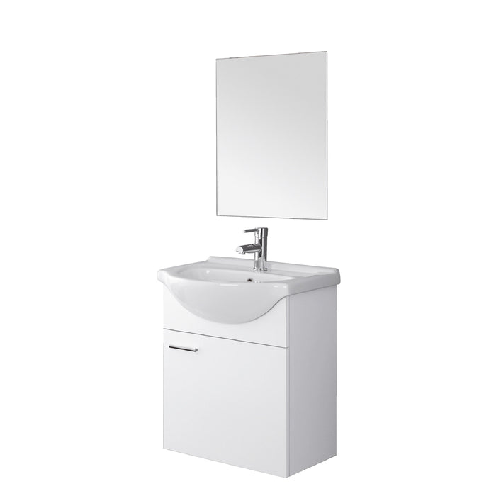BAGNO STELLA 56X45XH64CM SOSPESO BIANCO