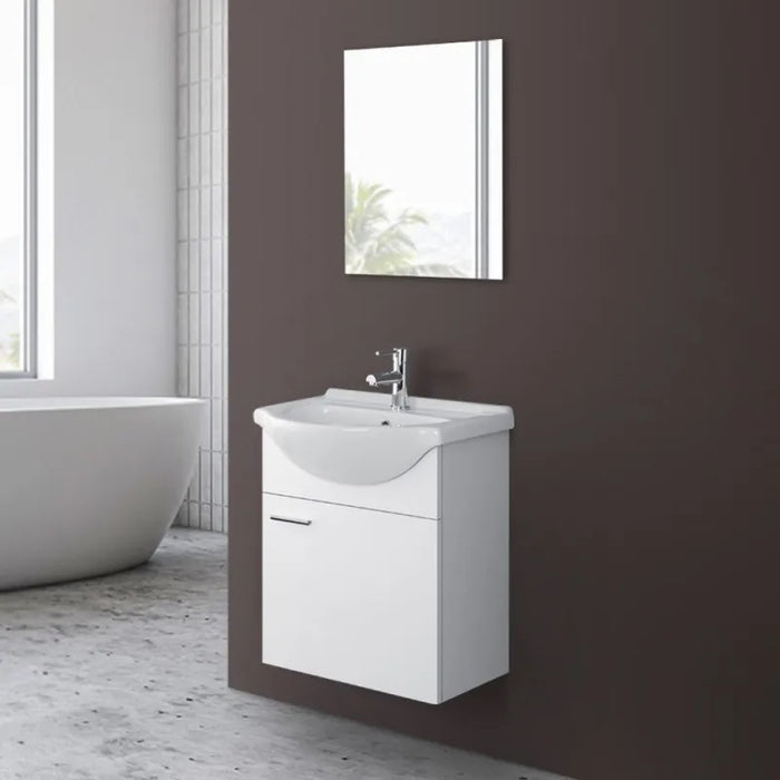BAGNO STELLA 56X45XH64CM SOSPESO BIANCO