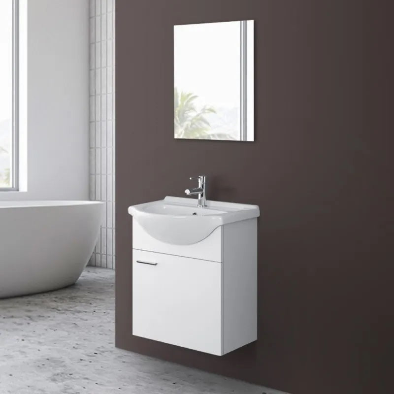 BAGNO STELLA 56X45XH64CM SOSPESO BIANCO