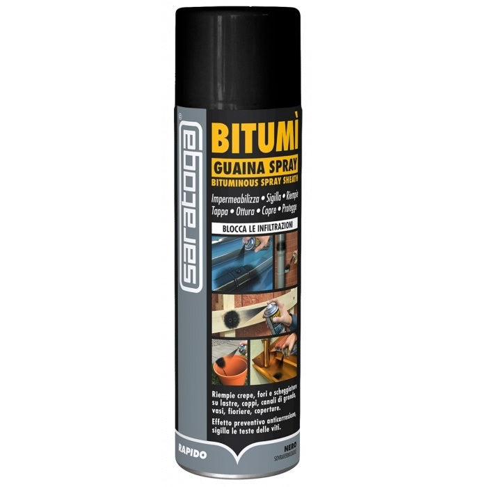 GUAINA SPRAY BITUMI' 500ML NERA