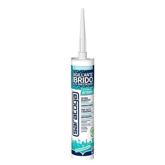 SIGILLANTE IBRIDO PER INTERNI 280ML TRASPARENTE.