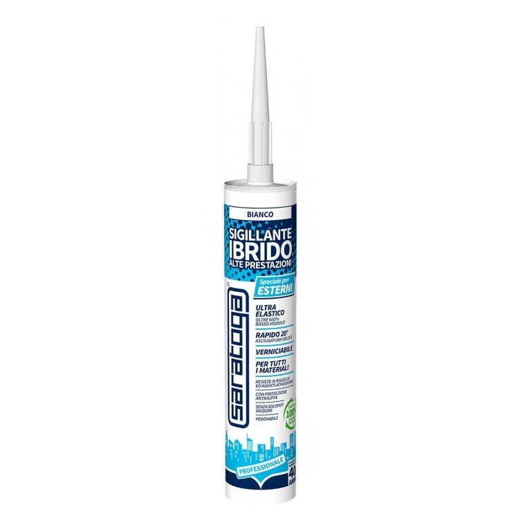 SIGILLANTE IBRIDO PER ESTERNI 280ML BIANCO.