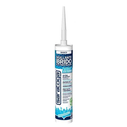 SIGILLANTE IBRIDO PER ESTERNI 280ML BIANCO.