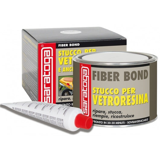 STUCCO PER VETRORESINA FIBER BOND 500ML