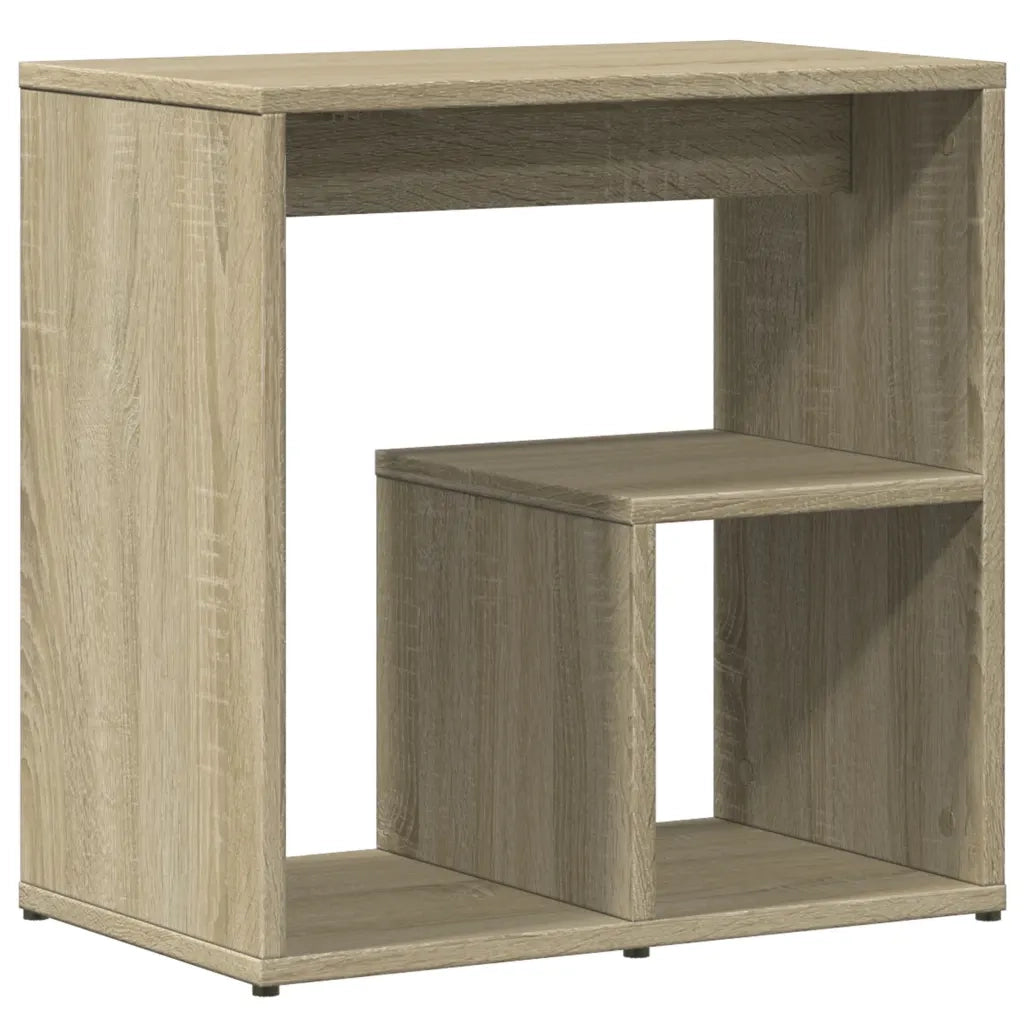 Tavolini Rovere Sonoma 2 pz | Tavolo laterale 50x30x50 cm in Legno Multistrato