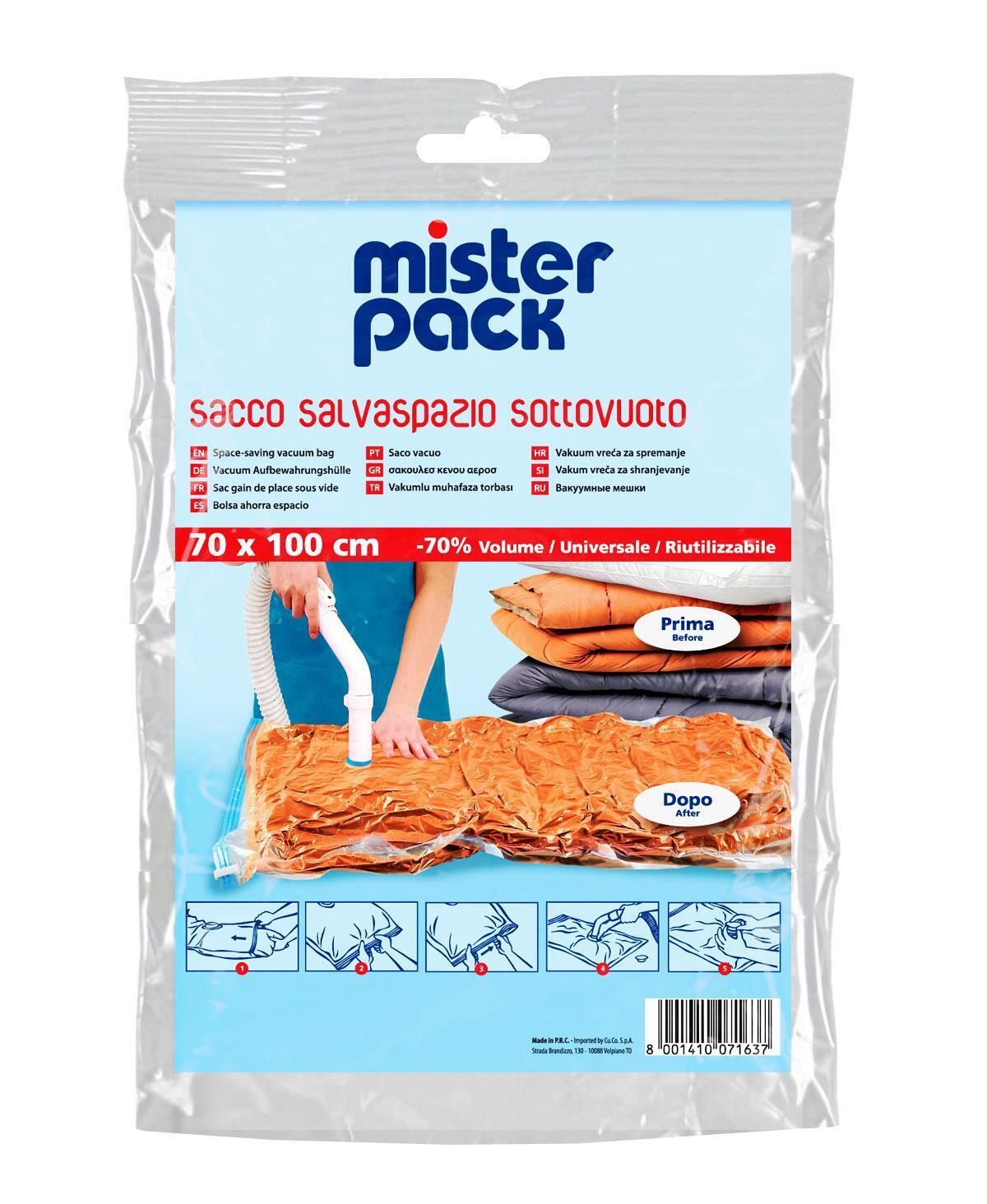 Misterpack Sacco Salvaspazio Sottovuoto XL