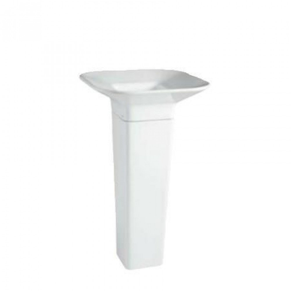Simas ower lavabo a parete cm.50 bianco b07qx8pz68