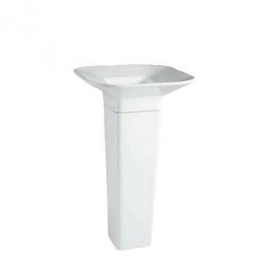 Simas ower lavabo a parete cm.50 bianco b07qx8pz68